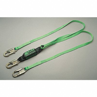 Shock-Absorbing Lanyard Green MPN:8798T-Z7/6FTGN