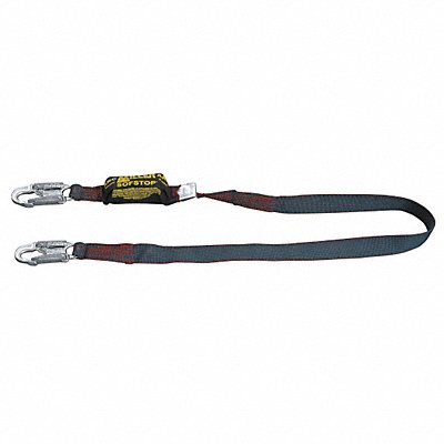 K3344 Shock-Absorbing Lanyard Black MPN:913K-Z7/6FTBK