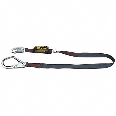 Shock-Absorbing Lanyard Black MPN:913KR-Z7/6FTBK