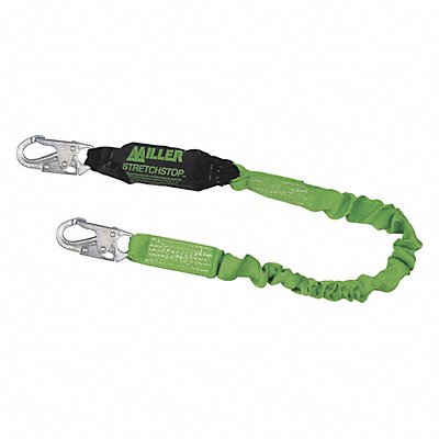 K3347 Shock-Absorbing Lanyard Green MPN:922TWRS-Z7/3FTGK