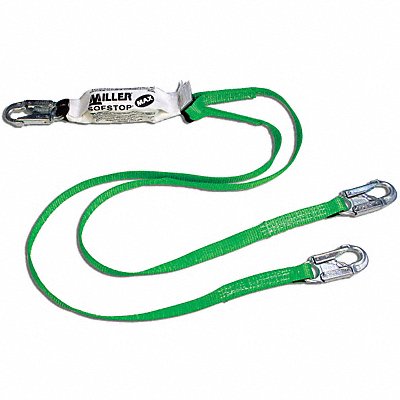 Shock-Absorbing Lanyard 6 ft 400 lb. MPN:980WLS-Z7/6FTGN