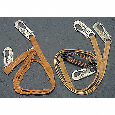 Shock-Absorbing Lanyard Black MPN:T5112-Z7/6FTAF