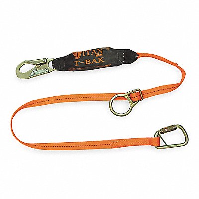 Shock-Absorbing Lanyard Orange MPN:T6111TB-Z7/6FTAF