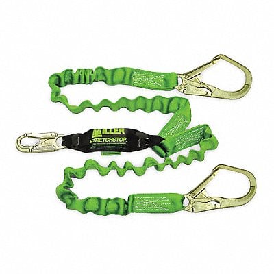 Shock-Absorbing Lanyard Green MPN:8798RSS-Z7/6FTGN