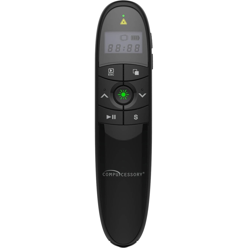 Compucessory Wireless Laser Presenter - Bright Green Light - 1 Each (Min Order Qty 2) MPN:03162