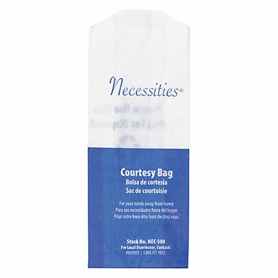 Sanitary Napkin Bags 7-3/4 H PK500 MPN:NEC-500