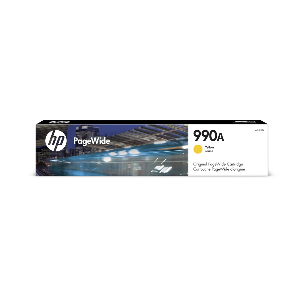 HP 990A PageWide Yellow Ink Cartridge, M0J81AN MPN:M0J81AN