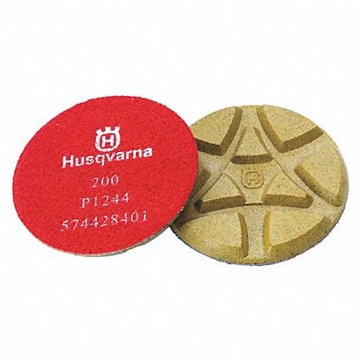 Polishing Pads 200 Grit 5 In MPN:P 1244