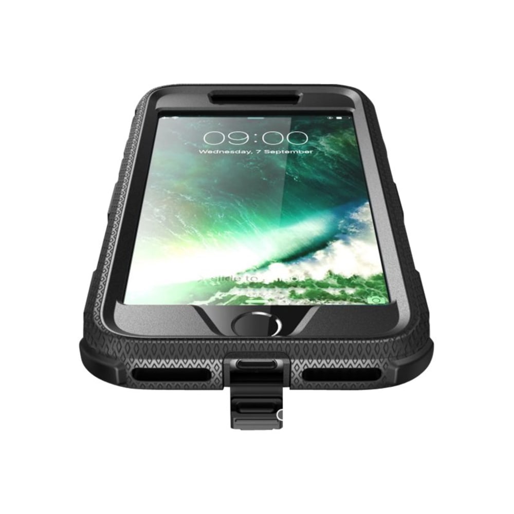 i-Blason ArmorBox Dual Layer - Protective case for cell phone - rugged - black - for Apple iPhone 7 (Min Order Qty 3) MPN:IPHONE7-ARMORBOX-BLACK