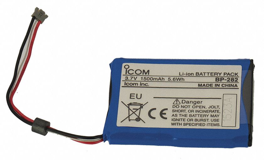 Battery Pack Fits Icom Fits Mfr No M25 MPN:BP282