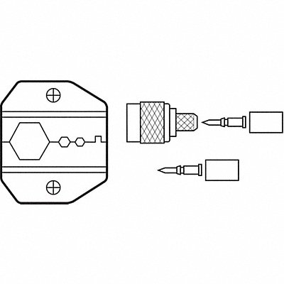 Crimping Die Connector Type N Series MPN:30-577