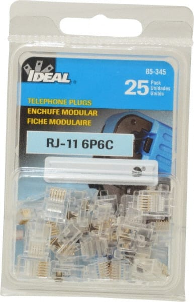 6 Position, Cat5e Modular Plug MPN:85-345