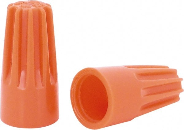 Standard Twist-On Wire Connector: Orange, Flame-Retardant MPN:30-073