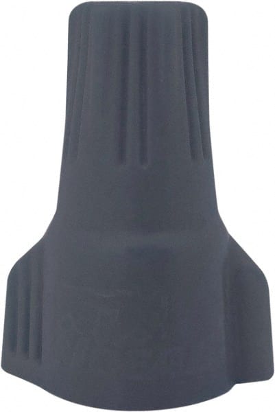 Wing Twist-On Wire Connector: Gray & Orange, Weather-Proof, 2 AWG MPN:30-1161