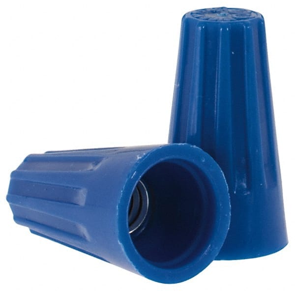 Standard Twist-On Wire Connector: Blue, Flame-Retardant, 2 AWG MPN:30-172