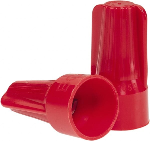 Standard Twist-On Wire Connector: Red, Flame-Retardant, 2 AWG MPN:B2-B