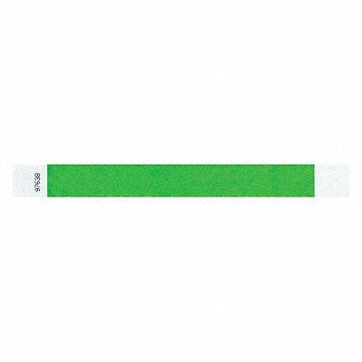 ID Wristband Adhesive Light Green PK500 MPN:T2-01