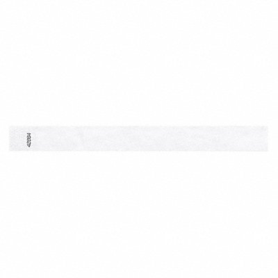 ID Wristband Adhesive White 1 in W PK500 MPN:T2-09
