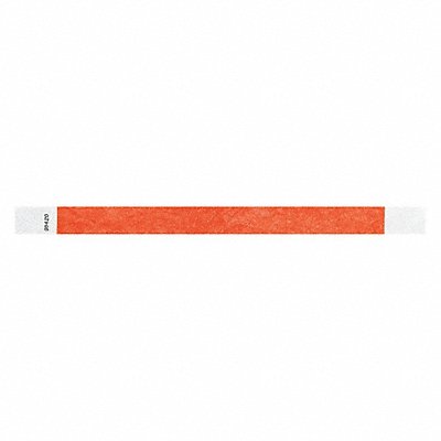 ID Wristband Adhesive Red PK500 MPN:T3-06