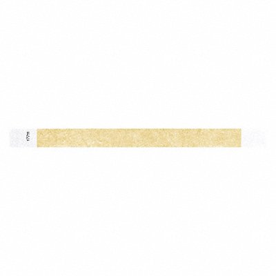 ID Wristband Adhesive Gold PK500 MPN:T3-11