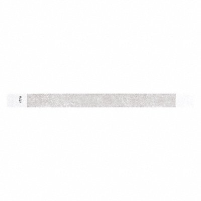 ID Wristband Adhesive Silver PK500 MPN:T3-12