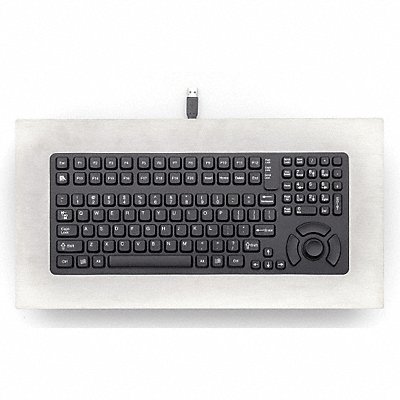 Keyboard Stainless Steel Panel Mount USB MPN:PM-5K-FSR-USB