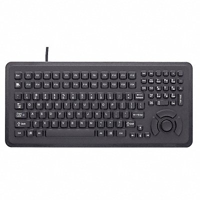 Panel Mount Keyboard with HulaPoint MPN:PMU-5K-FSR-USB