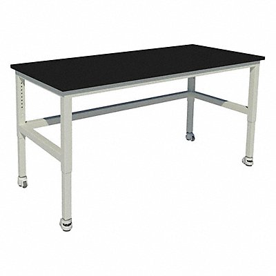 Adjustable Table 2000 lb Cap. 60 W 24 D MPN:GRHD-6024-HCAE