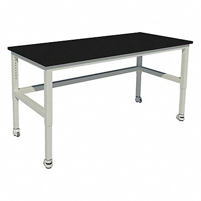 Adjustable Table 2000 lb Cap. 72 W 30 D MPN:GRHD-7230-HCAE