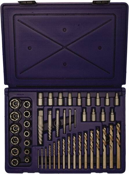 Screw Extractor & Drill: 55 Pc MPN:7521823/6002936