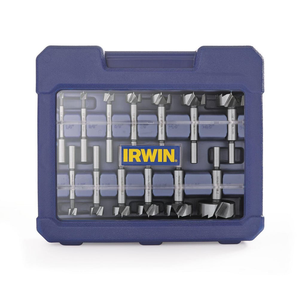 Drill Bit Set:  Straight Flute Drill Bits,  Carbon Steel MPN:1966893