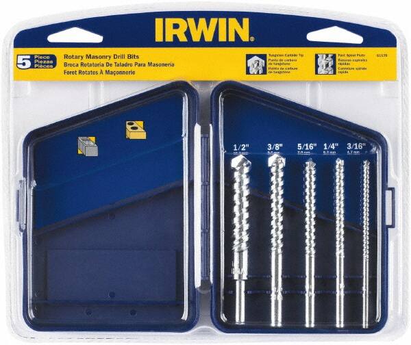 Hanson Masonary Drill Bit Set: MPN:61170
