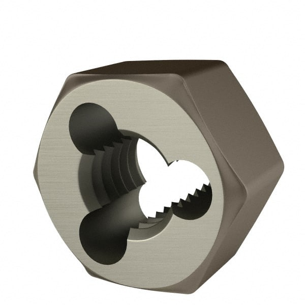 Hex Rethreading Die: 3/8-16, Right Hand, Carbon Steel MPN:7234