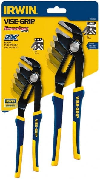 Plier Set: 2 Pc, Groove Joint Pliers MPN:1802532