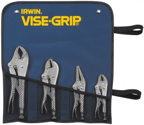 Plier Set: 4 Pc, Locking Pliers MPN:71