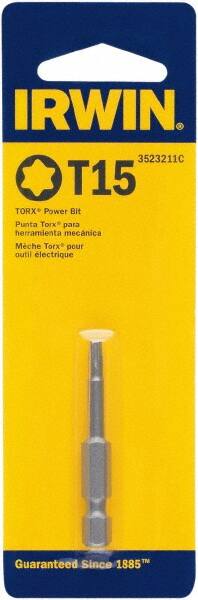 Power Bit & Torx Bit: 1/4