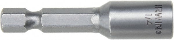 Power Screwdriver Bit: Magnetic Nutsetter Bit, 1/4