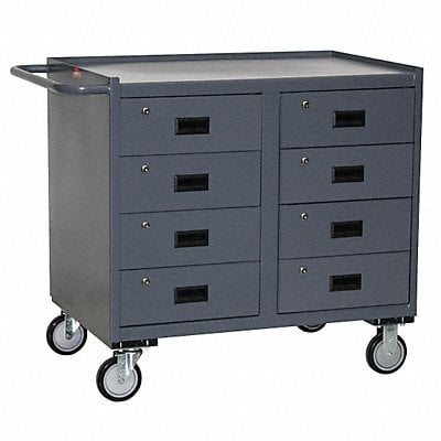 Mobile Cabinet Bench Steel 42 W 25 D MPN:JD236P500GP