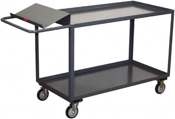 Order Picking Utility Cart: Steel, Gray MPN:SO136-U5