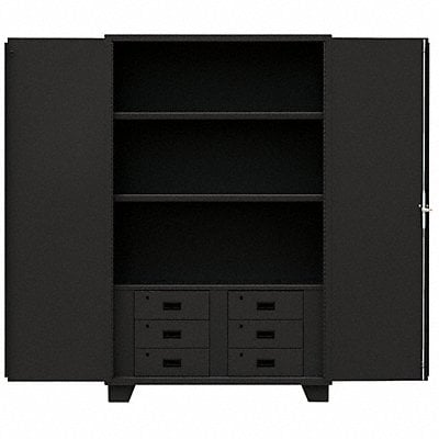 Combo Drawer Cabinet 78 H 36 W Black MPN:HG236BL