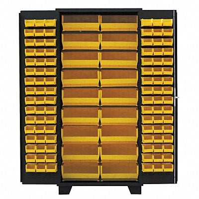 Bin Cabinet Louvered 78 H 36 W 24 D MPN:DP236BL