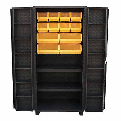 Bin Cabinet Shelving 78 H 36 W 24 D MPN:DW236BL