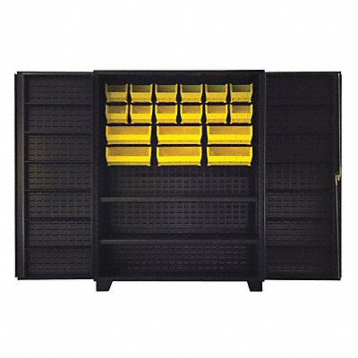 Bin Cabinet Shelving 78 H 60 W 24 D MPN:DW260BL