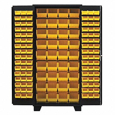 Bin Cabinet Louvered 78 H 36 W 24 D MPN:DZ236BL