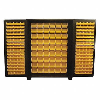 Bin Cabinet Louvered 78 H 60 W 24 D MPN:DZ260BL