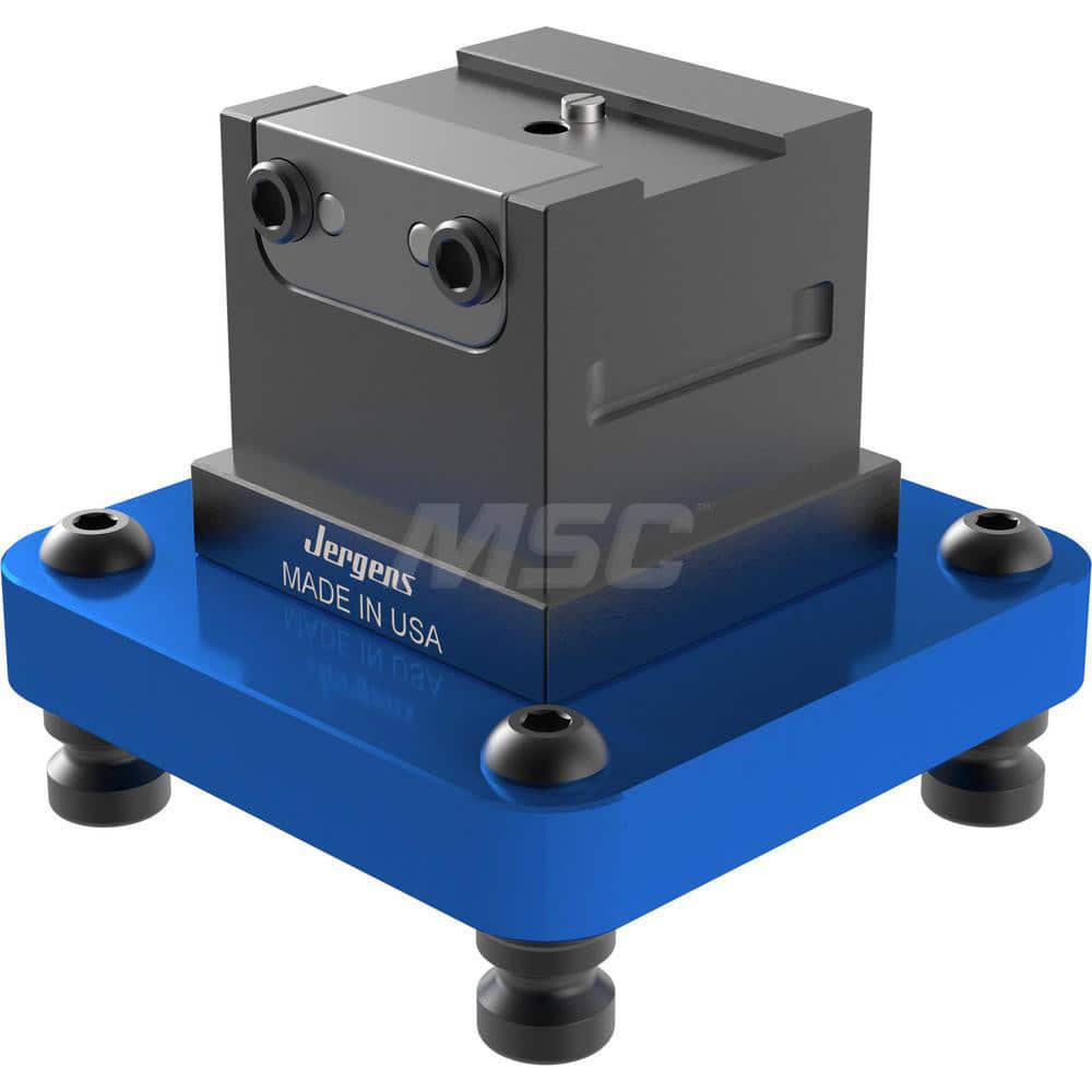 Modular Dovetail Vise: 67 mm Jaw Width, 28.6 mm Max Jaw Capacity MPN:QL-DV28.6-96