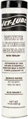 General Purpose Grease: 14 oz Cartridge, Lithium with Polytetrafluroethylene MPN:50350