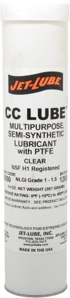 General Purpose Grease: 14 oz Cartridge, Synthetic with Polytetrafluroethylene MPN:70550