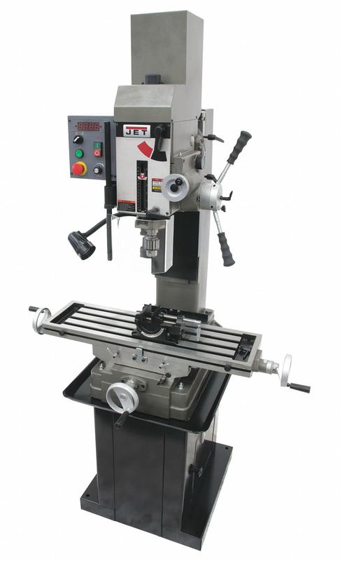 Mill Drill Machine Power 1ph 115/230V MPN:JMD-45VSPFT