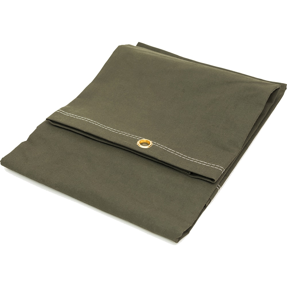 Tarp/Dust Cover: Olive Drab, Canvas, 20' Long x 20' Wide, 22 mil MPN:TPCV2020FR
